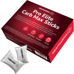 Pro Elite Carb Max van Neapharma - Smaakloos - 35g koolhydraten - 10 dosis hypertone sportdrank met neutrale pH