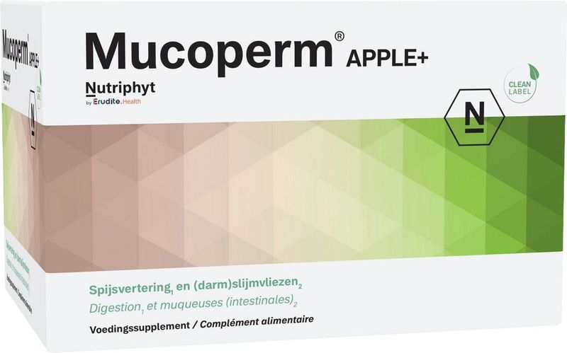 Nutriphyt Mucoperm apple+ 60 sachets
