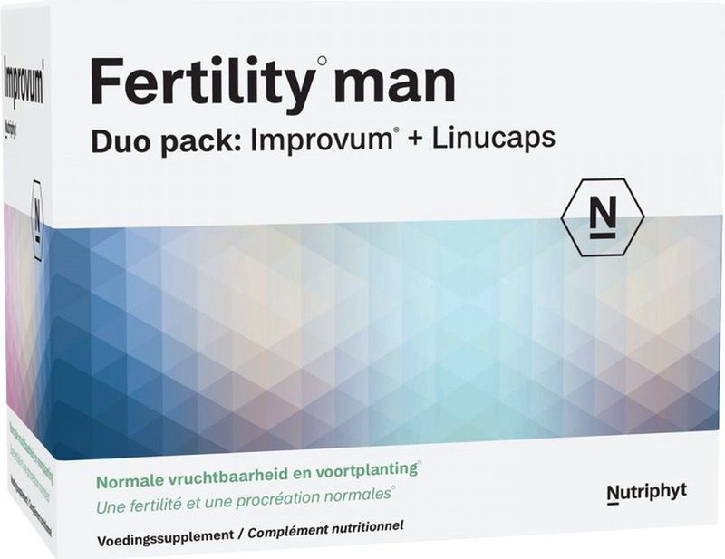 Nutriphyt Fertility man duo 2 x 60 capsules 120 capsules