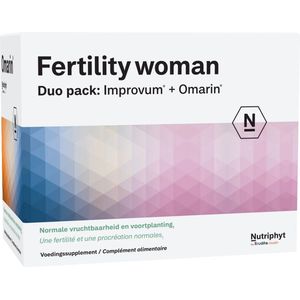 Nutriphyt Fertility woman duo 2 x 60 capsules 120 capsules