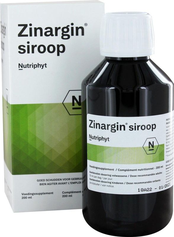 Nutriphyt Zinargin siroop 200 Milliliter