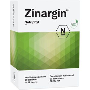 Nutriphyt Zinargin Tabletten 60st