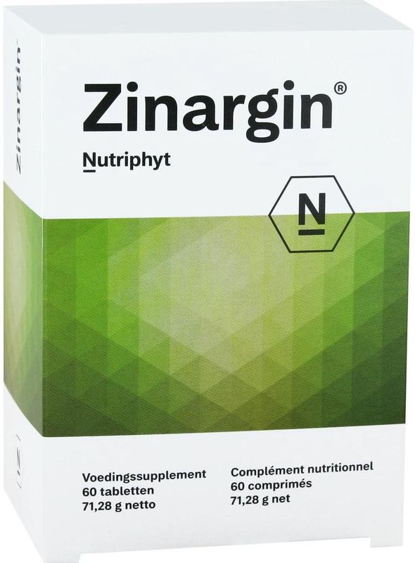 Nutriphyt Zinargin Tabletten 60st