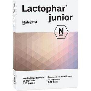 Nutriphyt Lactophar junior 20 capsules