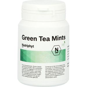 Nutriphyt Green tea mints 120 tabletten