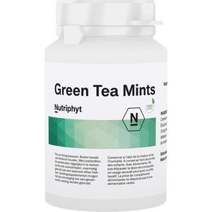 Nutriphyt Green tea mints 120 tabletten
