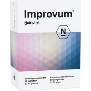 Nutriphyt - Improvum - Voedingssupplement - Bloedregen-alg - Maca - 60 Tabletten