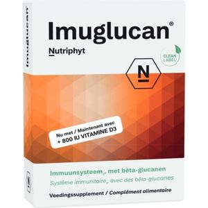 Imuglucan - Voedingssupplement - Natuurlijke Bèta-Glucanen - 20 µg Vitamine D3