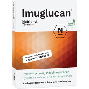 Imuglucan - Voedingssupplement - Natuurlijke Bèta-Glucanen - 20 µg Vitamine D3