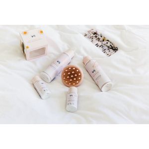 Natural SELF - Soft Exfoliating Scalp Massager Brush - Hoofd - Massage - Roze - Haircare - Roos