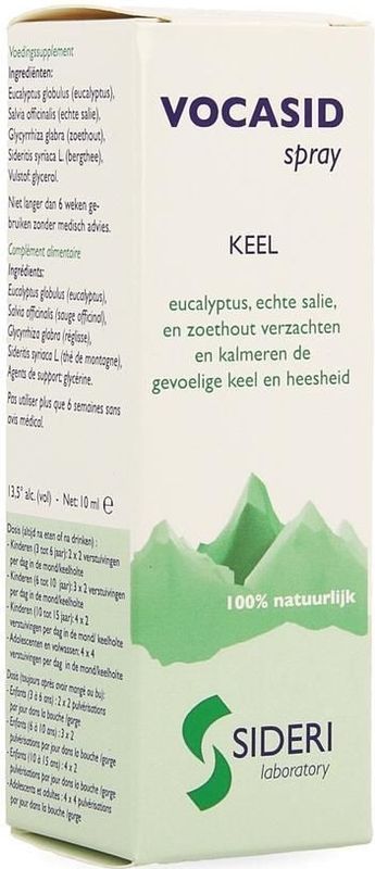 Vocasid - Spray - 10 ml - Sideri Laboratory