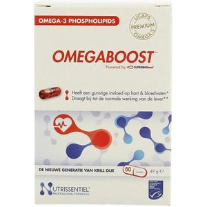 OMEGABOOST - Krill Olie - Rood - Duurzaam Verkregen