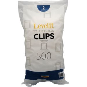 Levelit - Leveling clips 2 mm - 500 stuks