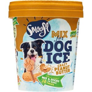 Smoofl Dog Ice Mix 160 g m. peanut butter