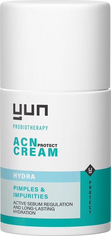YUN ACN HYDRA PROTECT Face Cream 50 ml - acne symptomen en onzuiverheden