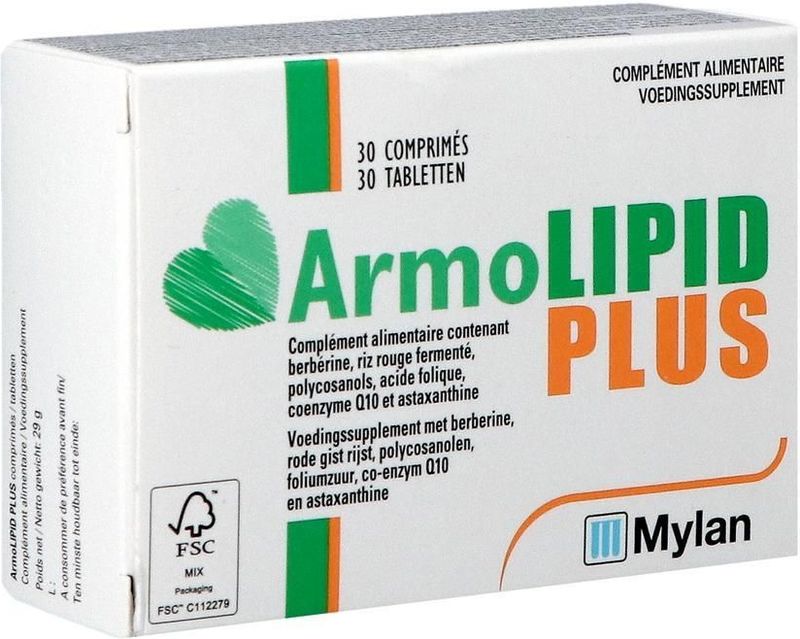 Rode Gist Rijst - Voedingssupplement - 60 Capsules