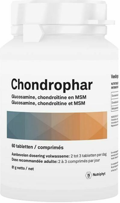 Chondrophar - Glucosamine Chondroïtine Opti MSM - Supplement - 120 Tabletten