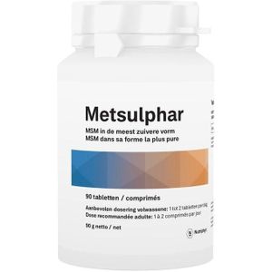 Nutriphyt - Metsulphar - Mineralenpreparaat - 500 mg - Voedingssupplement
