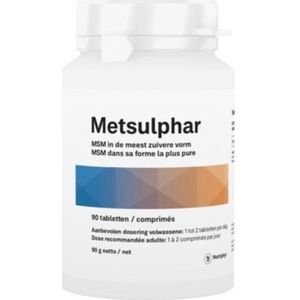 Nutriphyt - Metsulphar - Mineralenpreparaat - 500 mg - Voedingssupplement