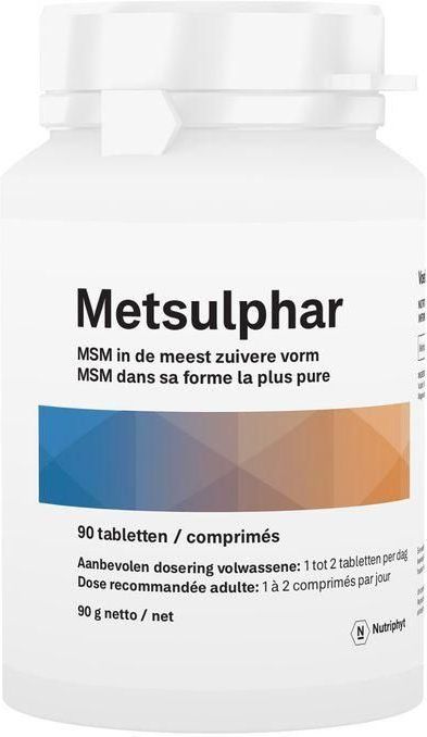 Nutriphyt - Metsulphar - Mineralenpreparaat - 500 mg - Voedingssupplement