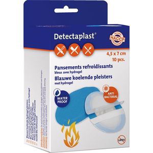 Detectaplast - Hydrogel Pleisters - Waterproof - Hypoallergeen - 10 Stuks