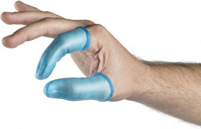 Detectaplast - Vingerling 25 stuks blauw