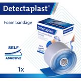 Detectaplast - Zelfklevend Verband - Blauw - Elastisch Textielschuim - 4,5 m