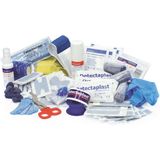 Elastische Pleisters - Blauw - Diverse Afmetingen en Verbanden - Inclusief Toebehoren