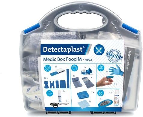 Detectaplast - Eerste Hulp Set - 35 Stuks - Inclusief Pleisters en Verband