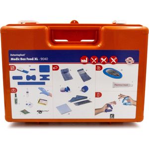 Detectaplast Medic Box Food - EHBO koffer - BHV koffer - XL Verbandkoffer