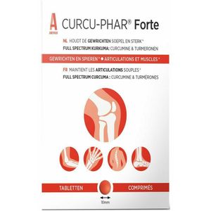CURCU-PHAR® Forte - Voedingssupplement - Geel - Natuurlijke Ingrediënten