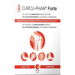 Curcu-Phar Forte Voedingssupplement Spieren en Gewrichten 60 Tabletten