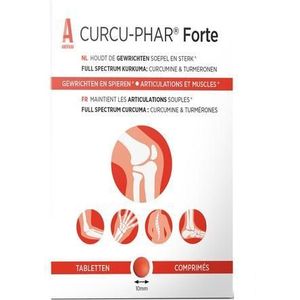 Curcu-Phar Forte Voedingssupplement Spieren en Gewrichten 120 Tabletten