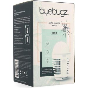 ByeBugz Zapper draadloze lamp tegen insecten Apparaat 1 stuks