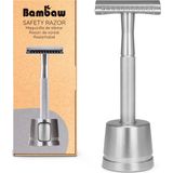 Bambaw - Veiligheidsscheermesjes - Roestvrijstaal - 5 Stuks