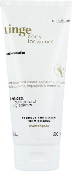 Afslankmiddel - Anti-Cellulite Crème - 200ml - Met Mosterdkiem en Capsaïcine