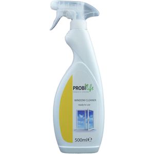Probilife - Window Cleaner RTU - glasreiniger en spiegelreiniger gebruiksklaar - alkalisch - 500 ml met trigger