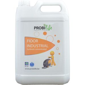 Probilife -Floor Industrial -Synbiotische vloerreiniger voor industriële kuismachines - probiotica, verrijkt met prebiotica- super-geconcentreerd - 5 liter