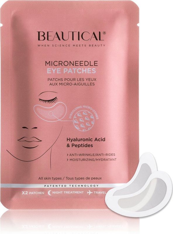 Beautical Microneedle Eye Patches HYDRATEREND ANTI-WRINKEL/ ANTI-RIDES