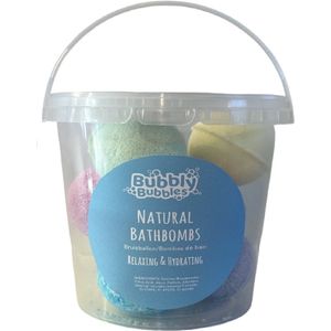 BubblyBubbles® - Natuurlijke Bruisbal 9 stuks - Kleuren gemengd