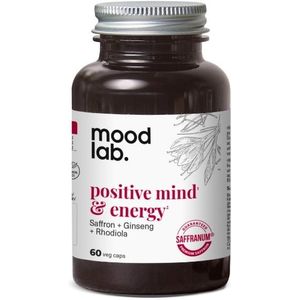 Ginseng - Positive Mind & Energy - Voedingssupplement - 60 Capsules