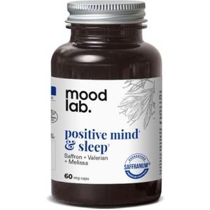 Voedingssupplementen - Positive Mind & Sleep - Saffraan, Valeriaan, Citroenmelisse