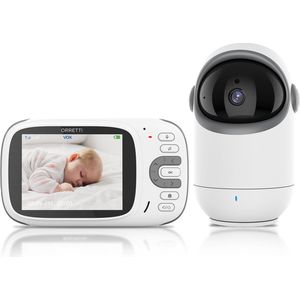 Orretti® V11 Babyfoon met camera - Op Afstand Draaibaar - Sterke 1150 Mah Batterij - Terugspreekfunctie -