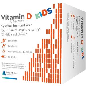 Supplement - Vitamine D3 - Kinderen - Gluten- en Lactosevrij