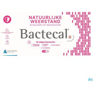 Bactecal D - Vitamine D - 3 Bacteriefamilies - Ondersteunt Immuunsysteem