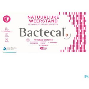 Bactecal D - Vitamine D - 3 Bacteriefamilies - Ondersteunt Immuunsysteem