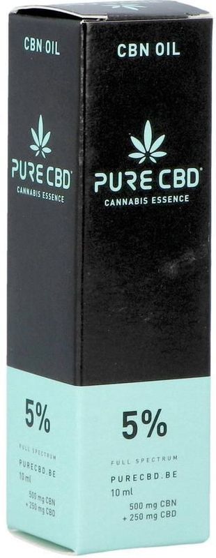 Pure Cbd 250mg Cbn 500mg Oil Full Spectrum 5% 10ml