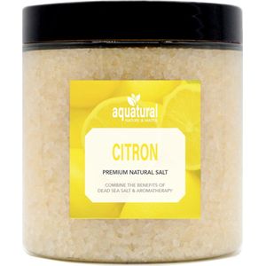 Aquatural - Badzout - Citroen - Natuurlijke Ingrediënten