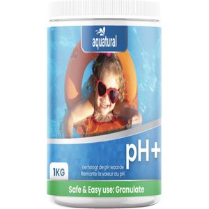 Aquatural pH+ Plus - Verhoogt de pH-waarde van zwembad en spa - 1 kg