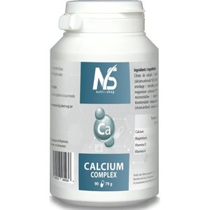 Nutri-shop Calcium Complex - Calcium met vitamine D3 en K2 - 90 capsules